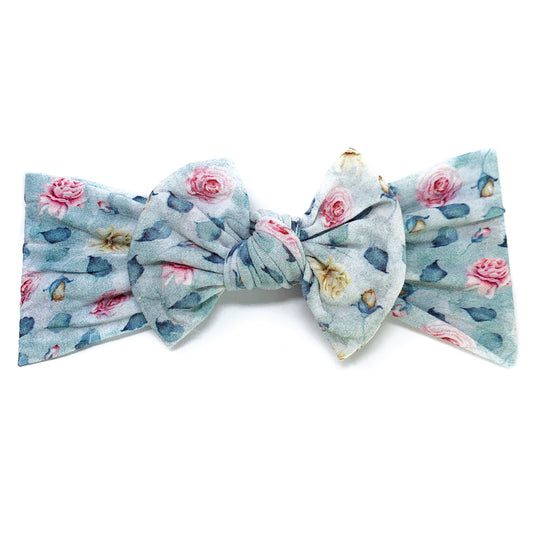 Nylon Floral Bows-Baby Wisp (11 options)