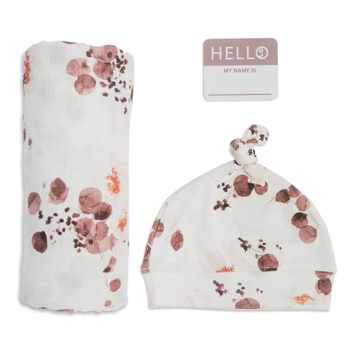 Hello World Blanket & Knotted Hat Sets-Lulujo