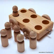 2 Car Wooden Train -Thorpe Toys