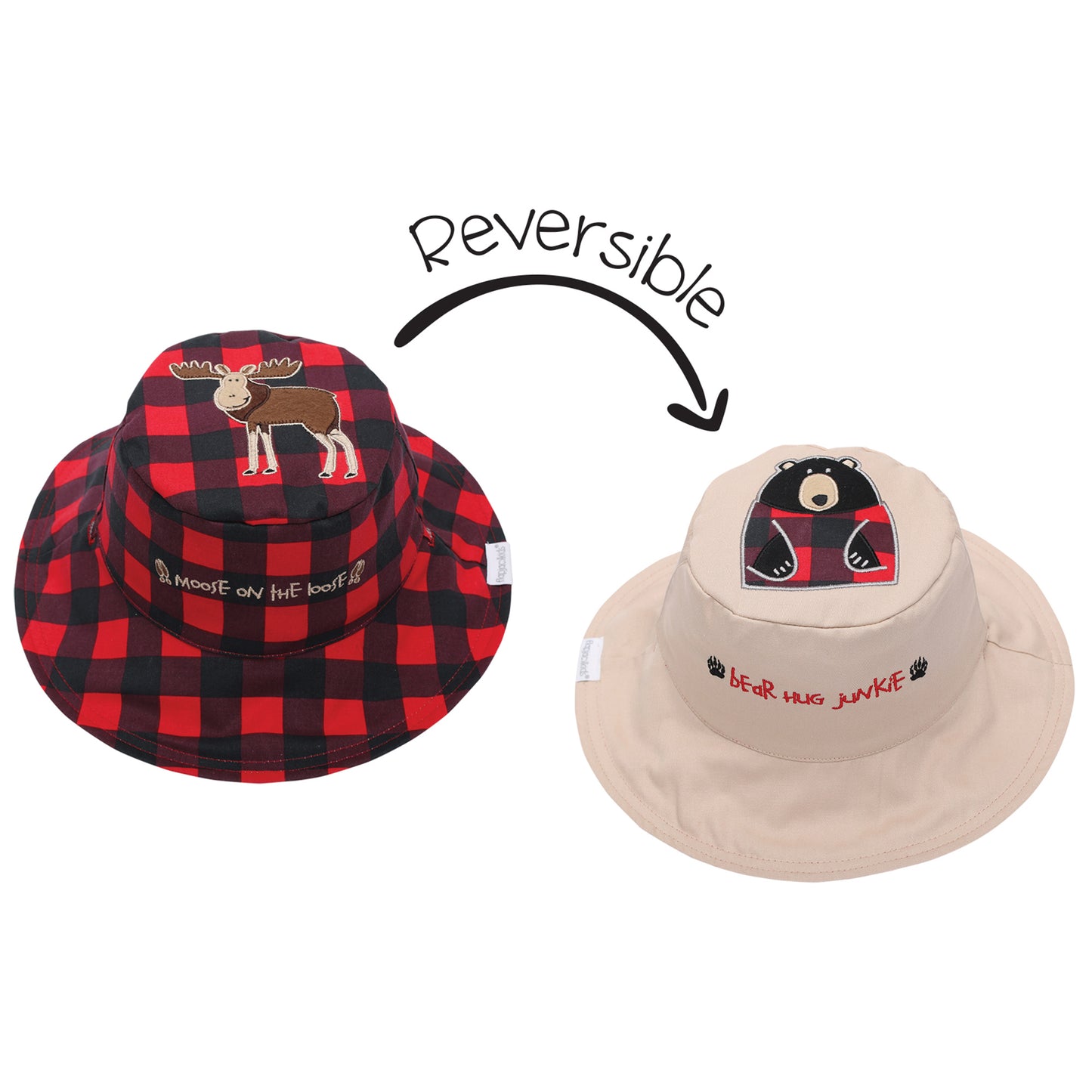 Sun hat Canvas Reversible- Boy/Unisex-Flapjacks