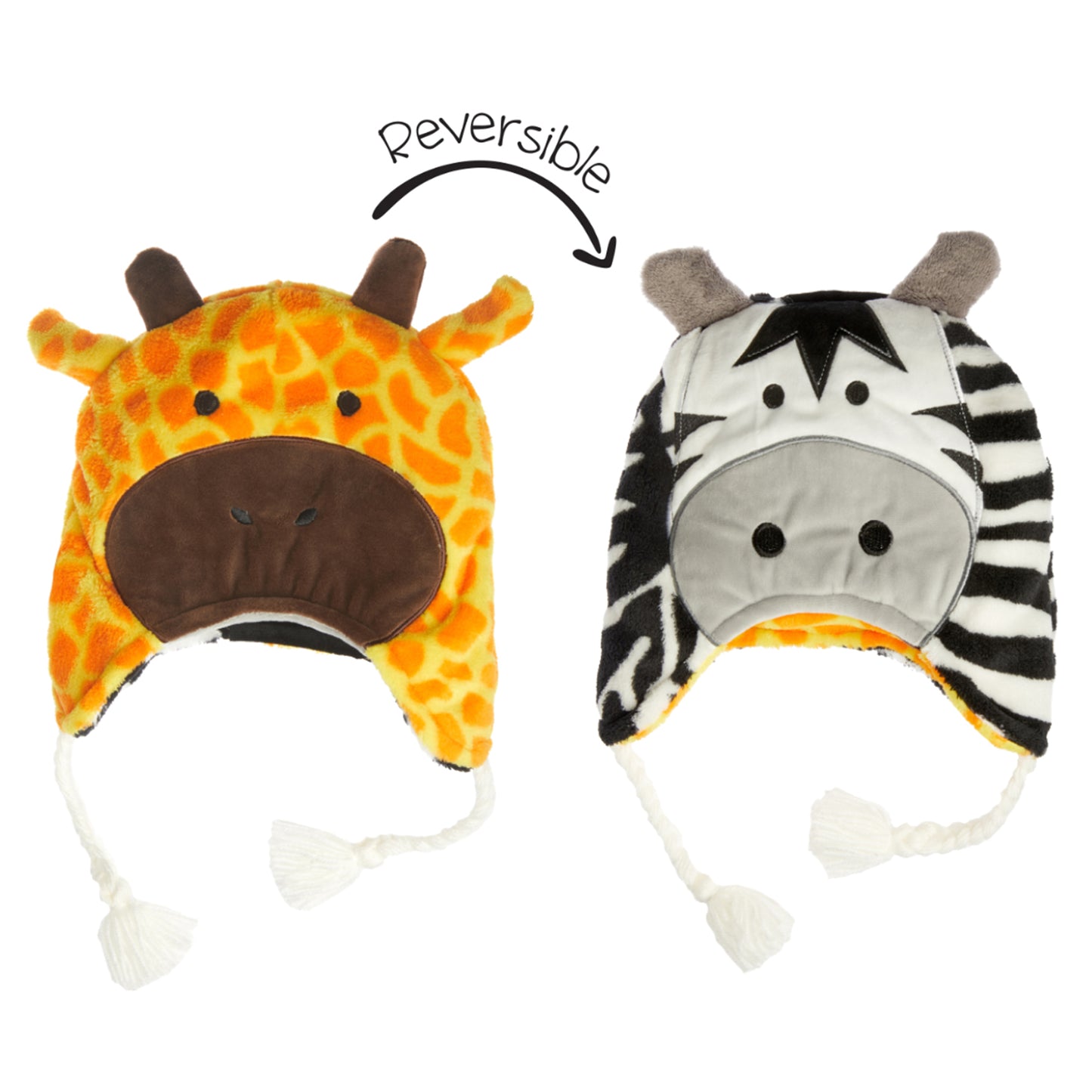Reversible Animal Hats