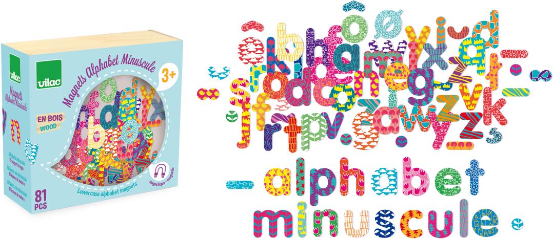 Wooden Alphabet Magnets