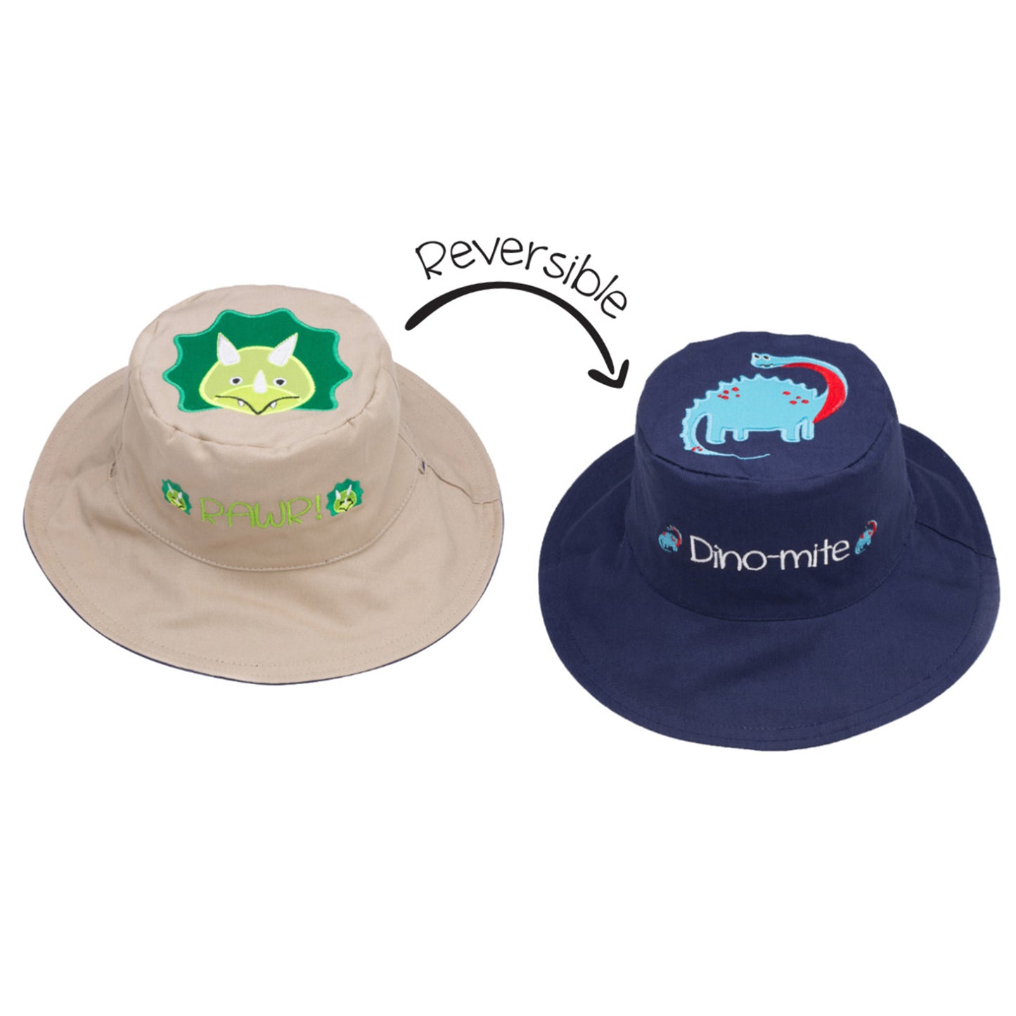 Sun hat Canvas Reversible- Boy/Unisex-Flapjacks
