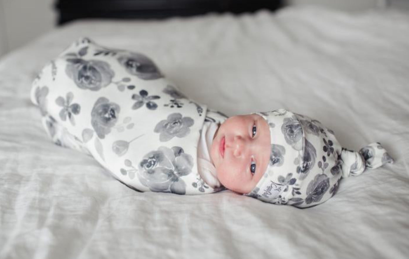 Baby Girl Knit Swaddles-Copper Pearl 6 Options