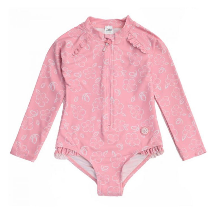 Girl’s One Piece Zipper Suit