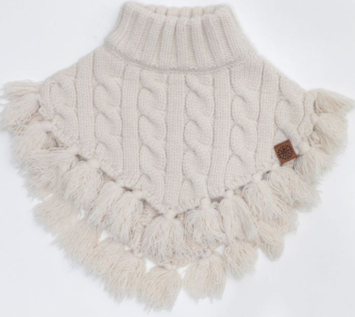 Tassel Knit Neck Warmer Calikids