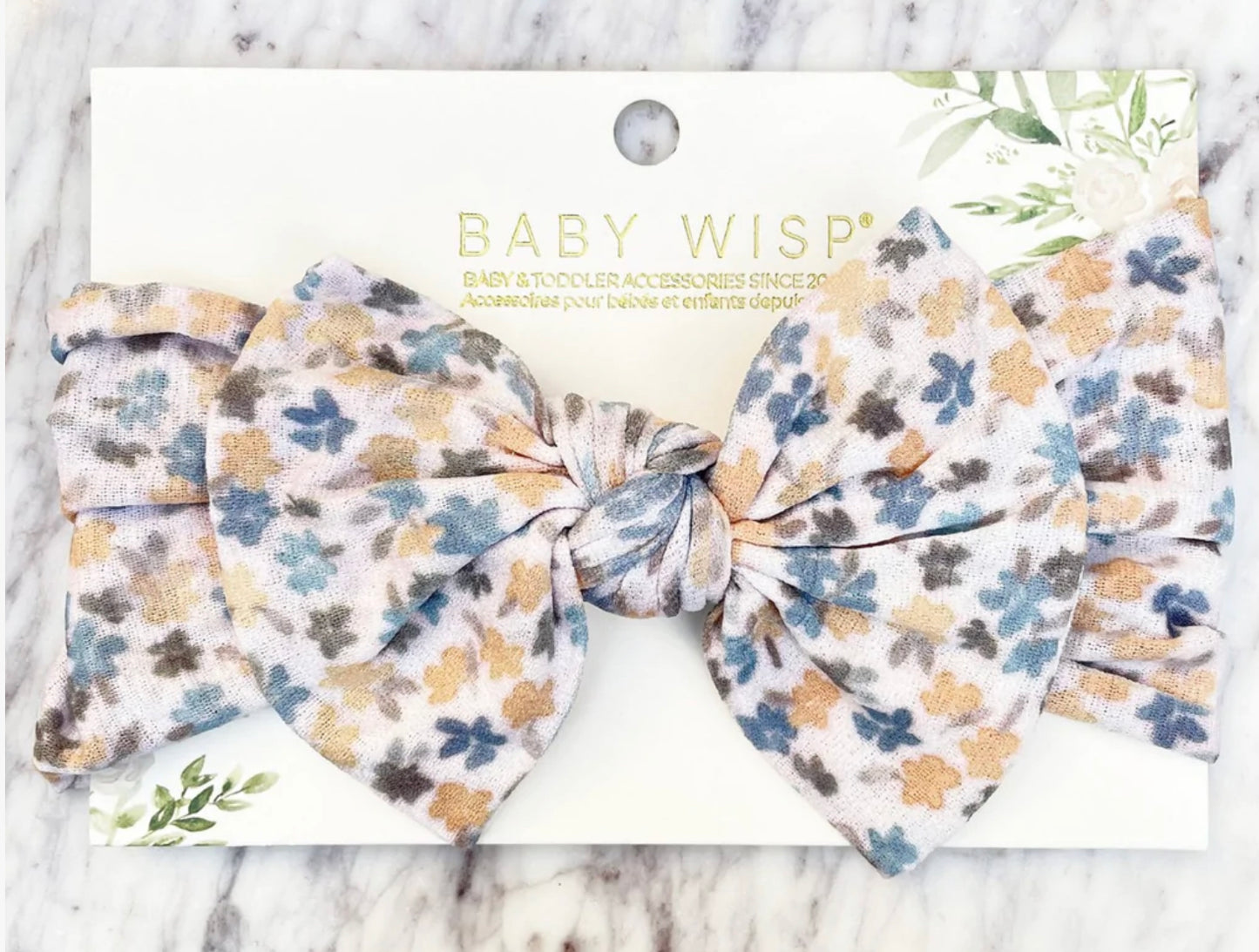 Nylon Floral Bows-Baby Wisp (11 options)