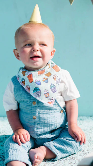 Birthday Bibs-Copper Pearl