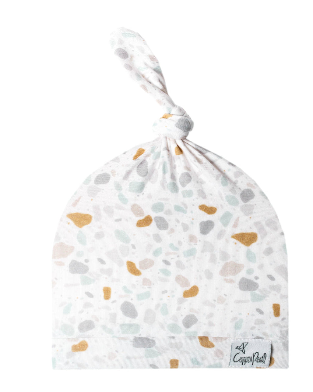 Gender Neutral/Boy Knot Hat-Copper Pearl