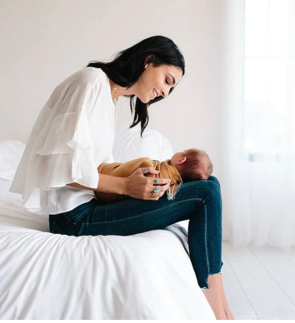 Gender Neutral/Boys Knit Swaddles- Copper Pearl