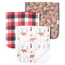 Premium Burp Clothes-Copper Pearl 10 Options Boy/Girl/Nuetral