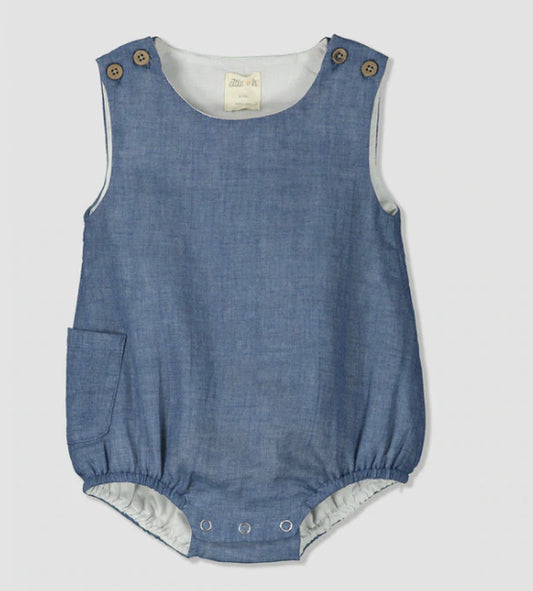 Gauze Nessa Bubble Rompers - Ettie and H