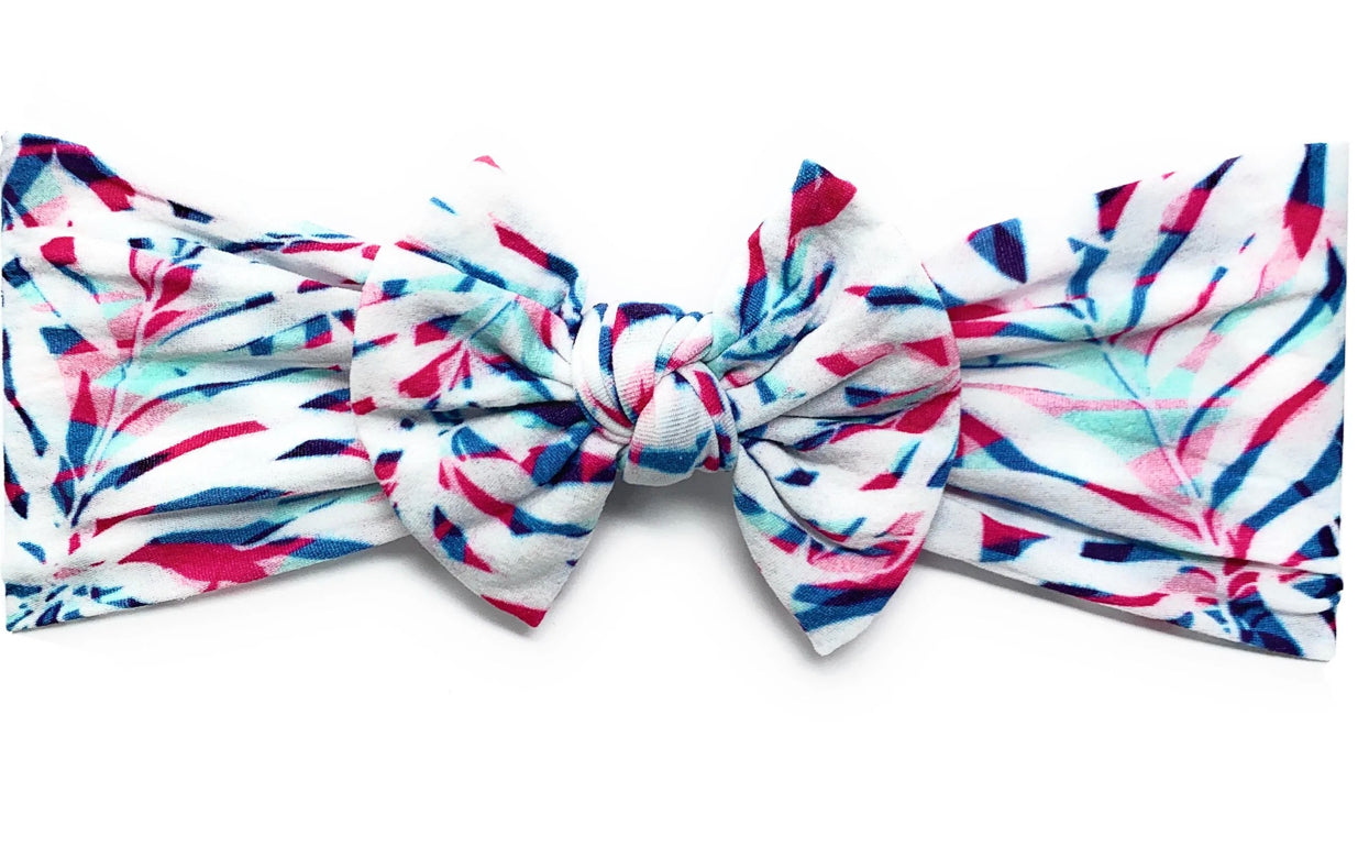 Nylon Floral Bows-Baby Wisp (11 options)
