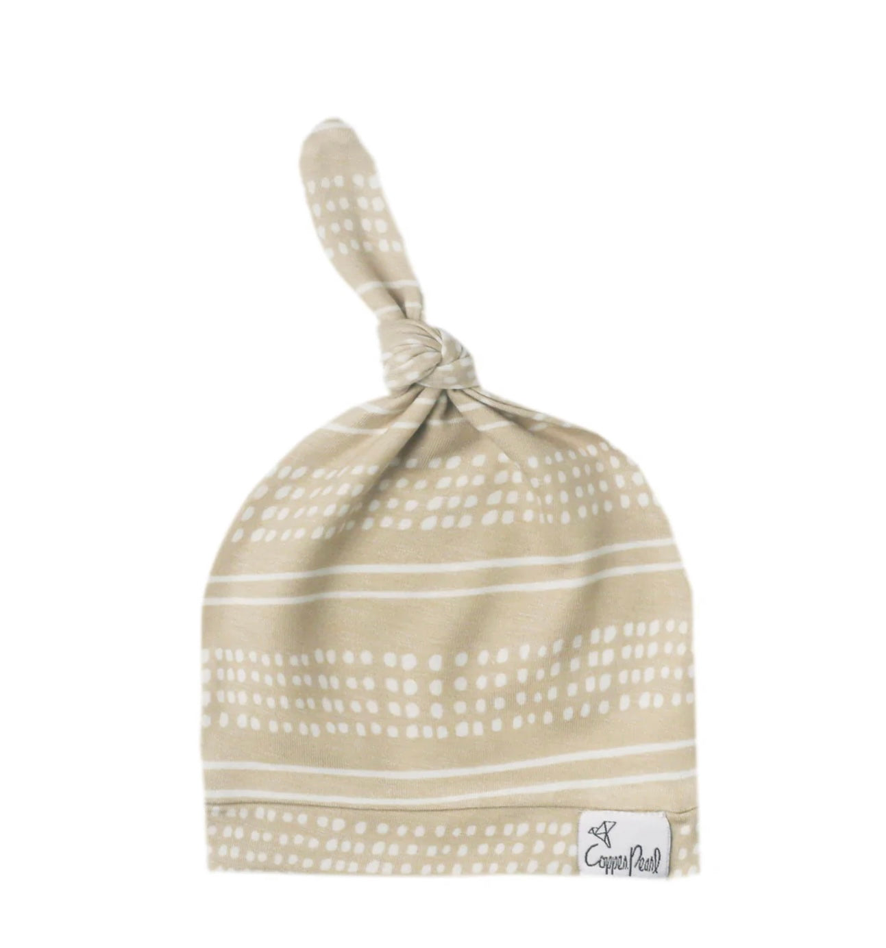 Gender Neutral/Boy Knot Hat-Copper Pearl