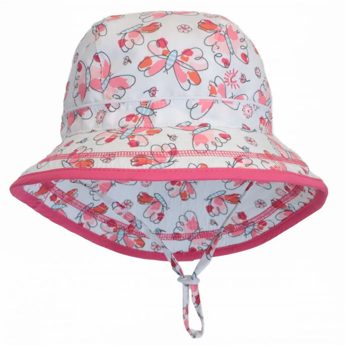 Girls Sun Hats With Adjustable Back-Calikids