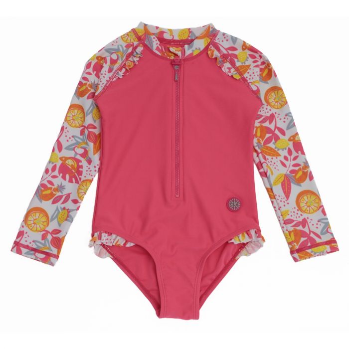 Girl’s One Piece Zipper Suit