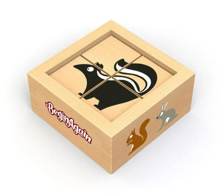 Wooden Animal Puzzles- New Beginnings