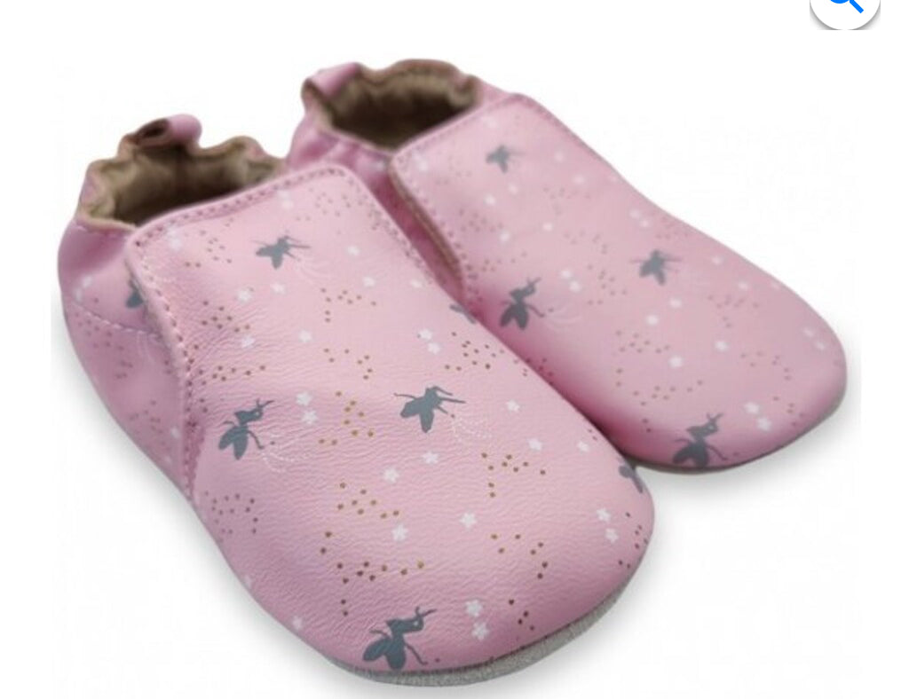 Soft Leather Baby Shoes. -Tickle Toes