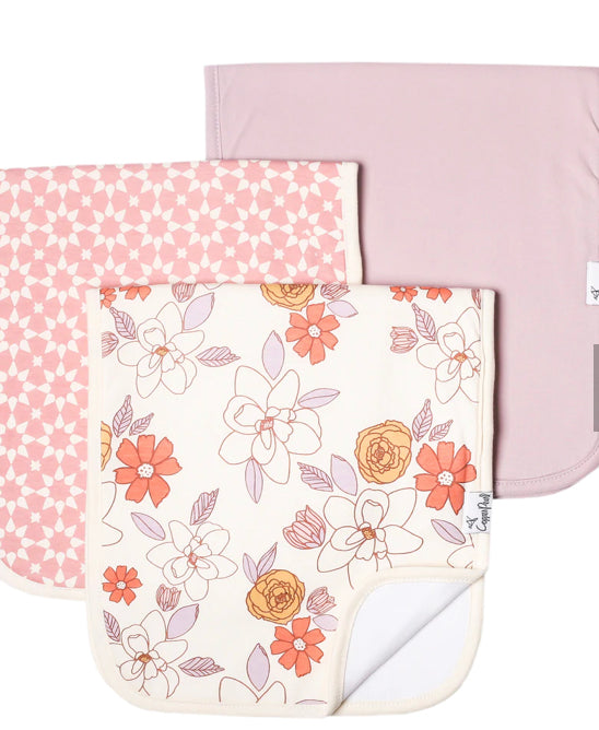 Premium Burp Clothes-Copper Pearl 10 Options Boy/Girl/Nuetral