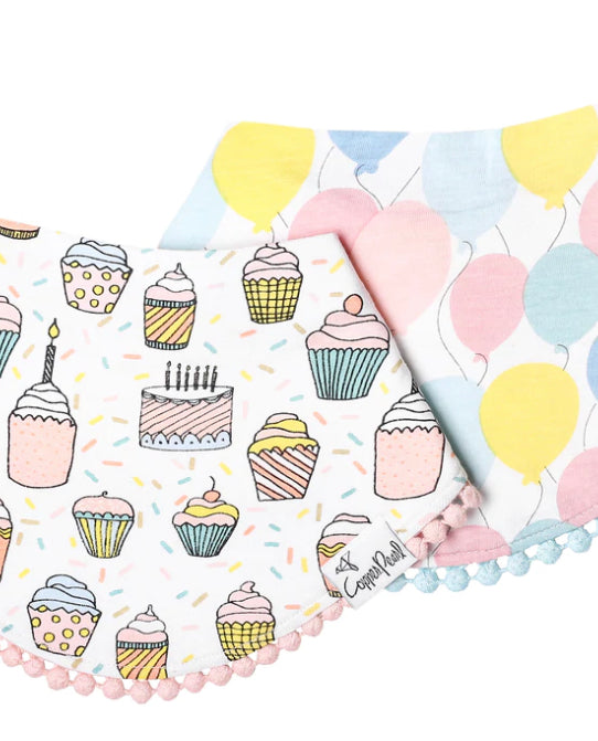 Birthday Bibs-Copper Pearl