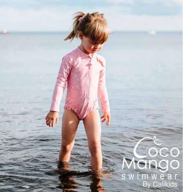 Girl’s One Piece Zipper Suit