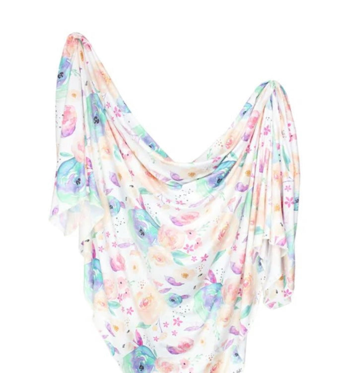 Baby Girl Knit Swaddles-Copper Pearl 6 Options