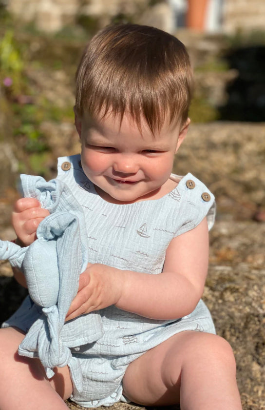 Gauze Nessa Bubble Rompers - Ettie and H