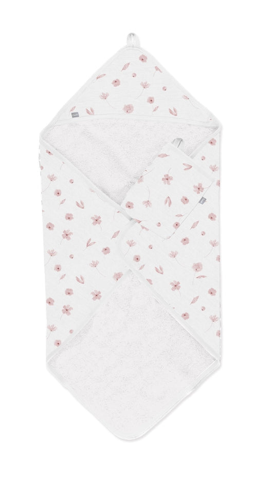 Soft Pink Floral Towel Set - Coccoli