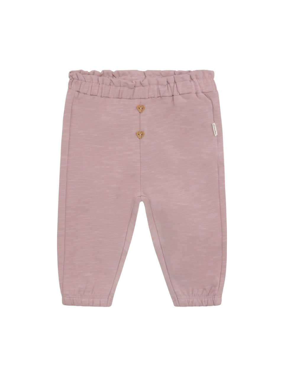 Muted Rose Organic Cotton Baby  Pants -MinyMo