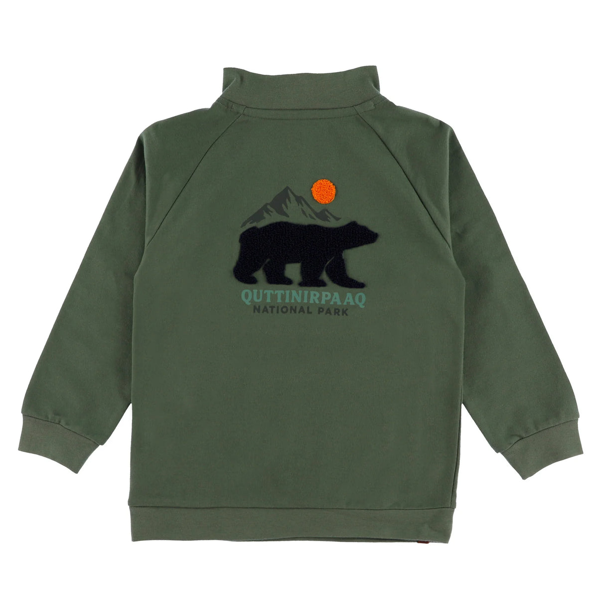 Boys Green Sweatshirt-Nano