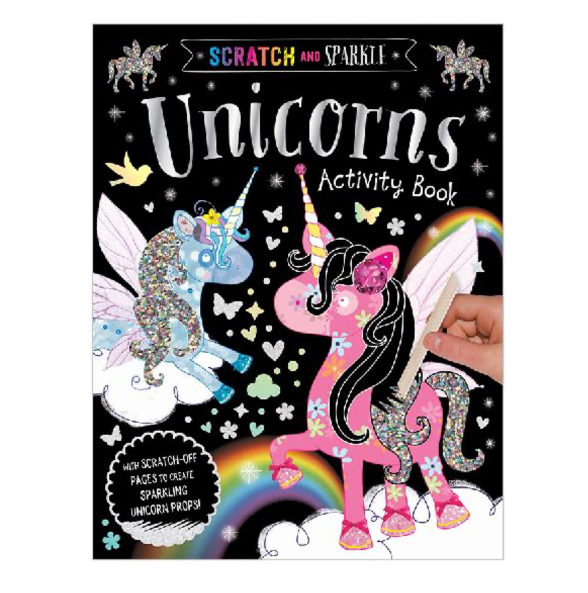 Scratch And Sparkle Unicorns Activity Book-Make Believe Ideas