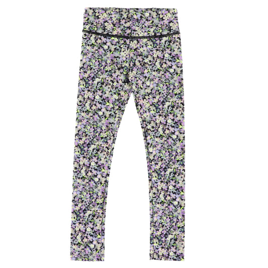 Floral Athletic Tights Girls -Nano