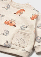 Musical Woodland Animals Sweatshirt - Mayoral
