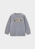 Grey Sports-car Sweater - Mayoral