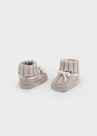 Cable Knit Cotton Booties- 3 Colours - Mayoral