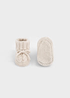 Cable Knit Cotton Booties- 3 Colours - Mayoral