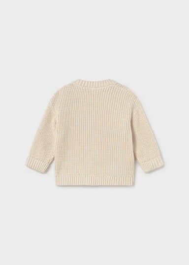 Cream Organic Knit Sweater - Mayoral