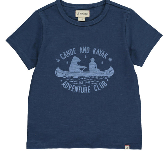 Short Sleeve Adventure Tishirt Baby/Child-Me and Henry