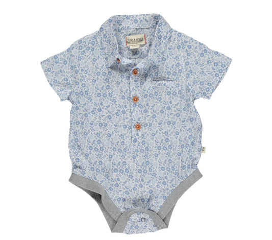 Floral Helford Onesie (2 Colours)-Me and Henry