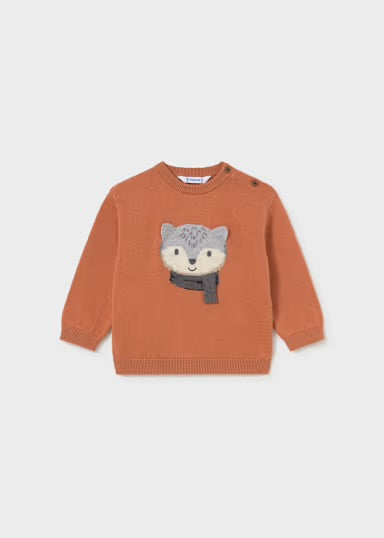 Soft Touch Fox Knit Sweater - Mayoral