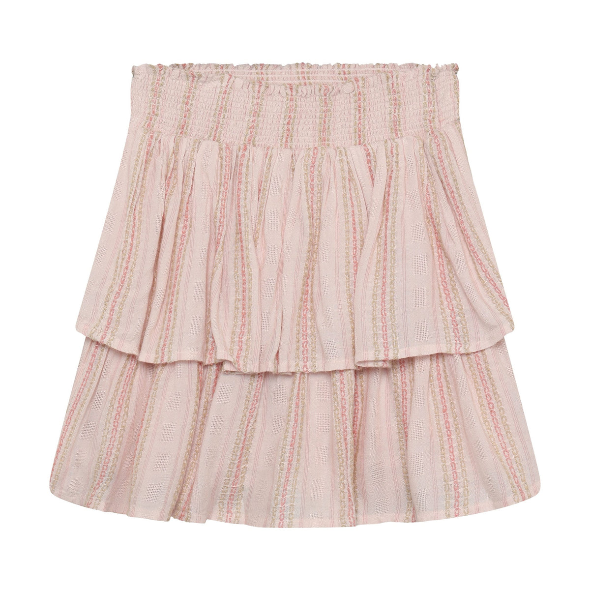 Soft Pink Skirt With Lining-Minymo