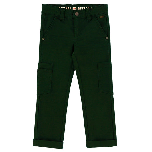 Army Green Cargo Jeans - Nano