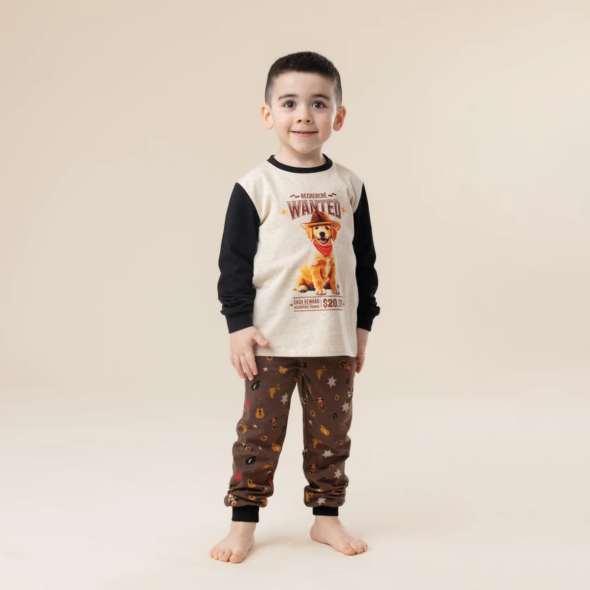 Boys Cowboy Dog PJ’s - Nano