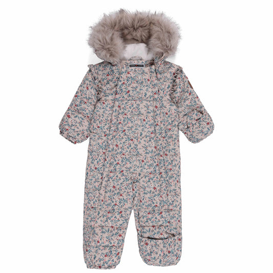 Tamara One-Piece Snowsuit with Removable Fur Hood - Nano