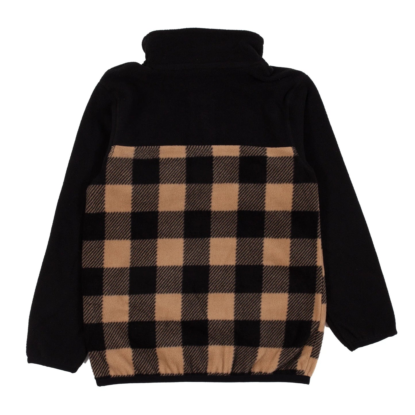 Brown and Black Checked Fleece Base Layer 2pc Nano - Boys