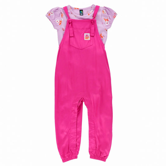 Fushia Baby Overall Set -Nano