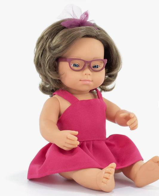 My Friends And Me Girl Doll With Down Syndrome 38cm-Miniland