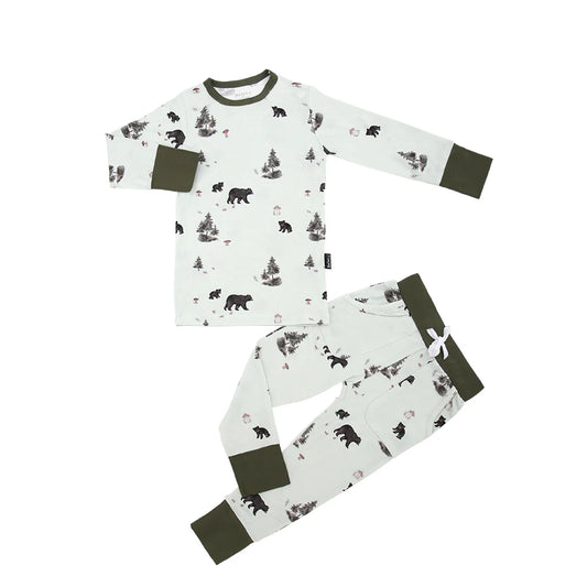 Woodland Bear PJ Pocket Jogger Set-Belan.J