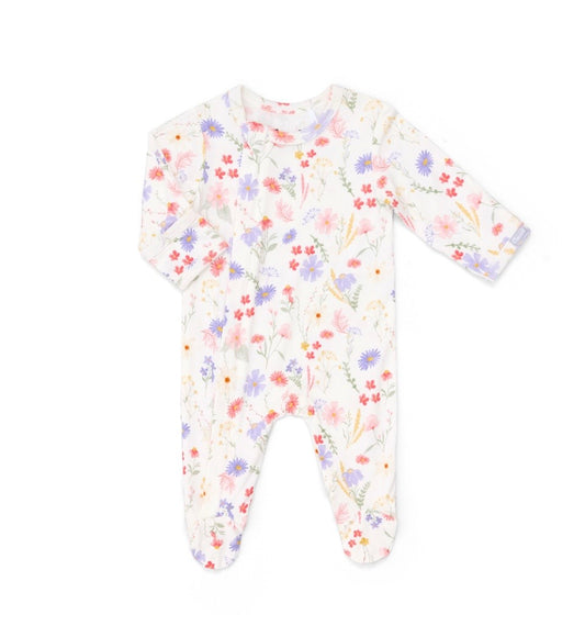 Wild Flowers Footed Modal Sleeper-Coccoli