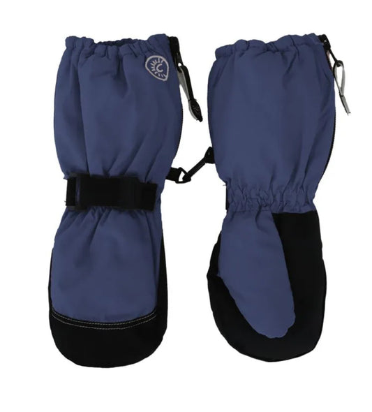 Long Cuff Mitten With Side Zipper-Calikids